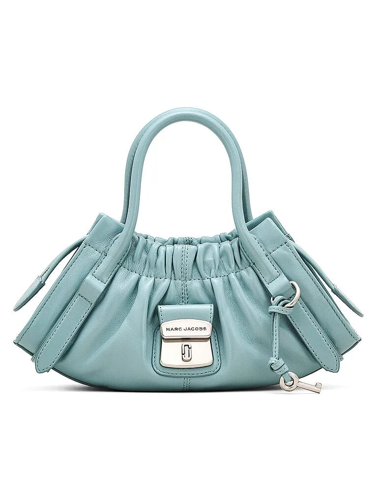 JACOBS Ledertasche - Mini Bag THE SMALL SATCHEL hellblau damen - Marc - FashionsVida