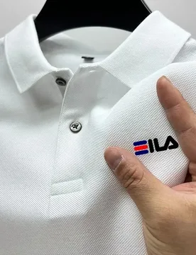 Summer Men's Short-Sleeved Lapel Business Polo Shirt High-Quality Solid Color Casual Versatile Printed T-Shirt Top - Aliexpress - FashionsVida