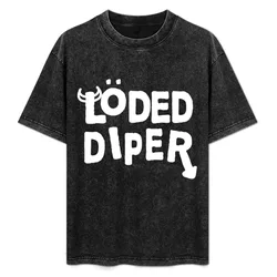 Loded Diper T-Shirt Plus Size All Match Tee Shirt