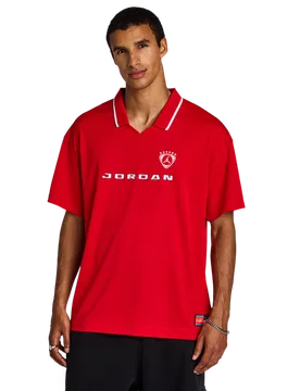 Brooklyn Uomo - Magliette Rosso - Taglia S - Poly Jersey S - Jordan - FashionsVida