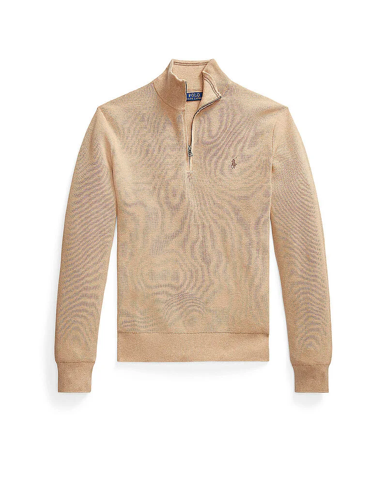 Pullover Troyer cammello S - Ralph Lauren - FashionsVida