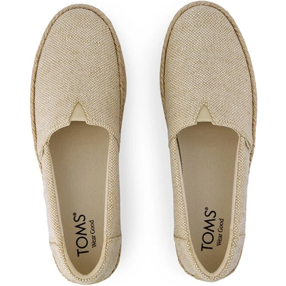 Alpargatas con plataforma para mujer valencia de lona en - TOMS - FashionsVida