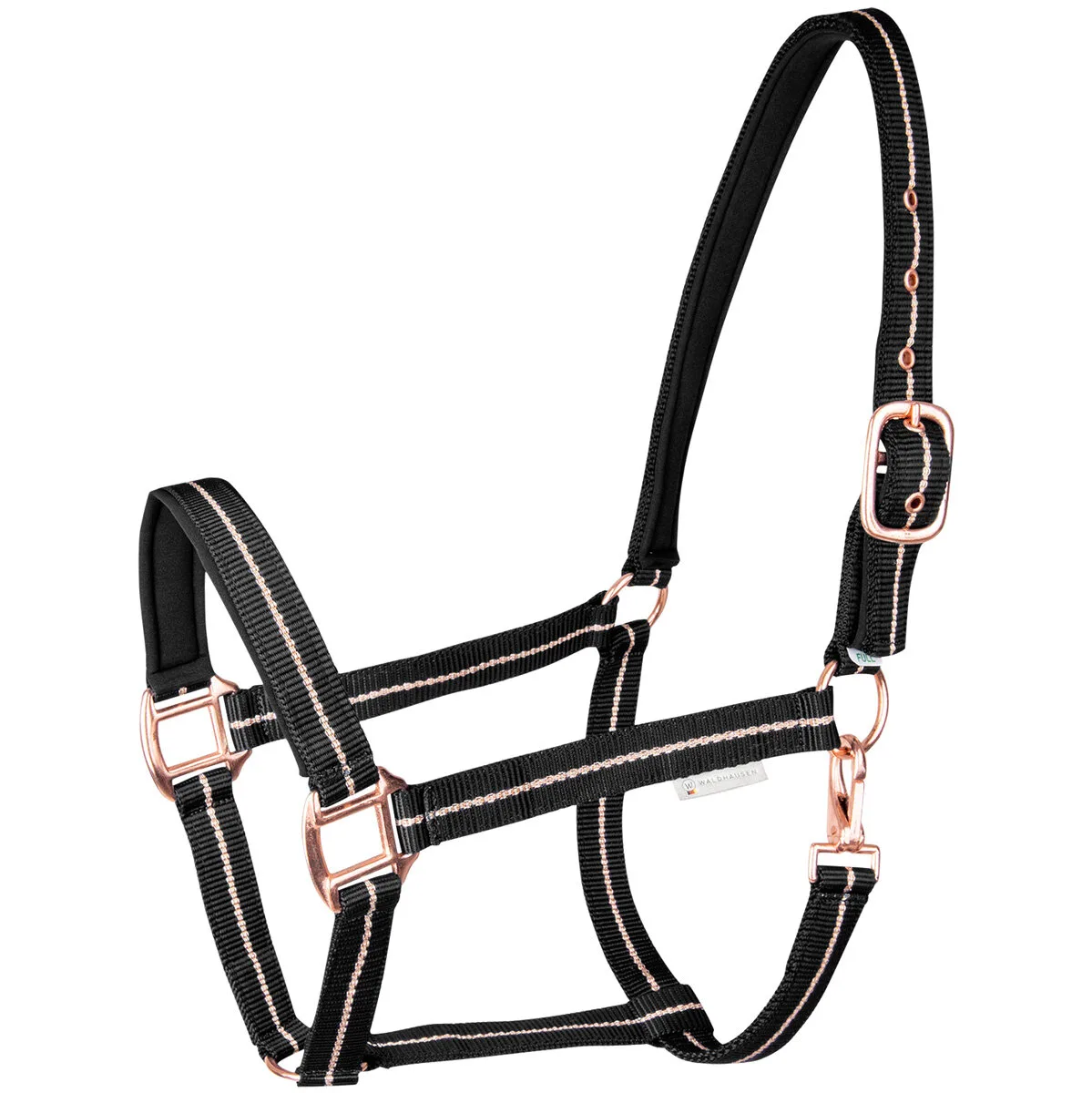 Halfter Rosé, schwarz Pony - Waldhausen - FashionsVida