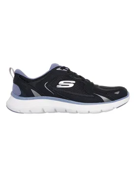 Sneakers nere in mesh con memory foam Flex Appeal 5.0 Retro Rush 41 - Skechers - FashionsVida