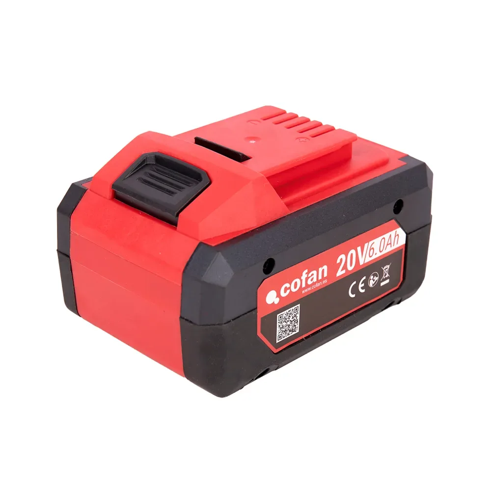 Batterie Li-ion 20v 6.0ah Black One Size - Cofan - FashionsVida