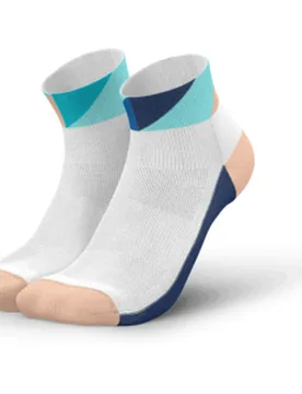 RUNNING 2026 Polygons Short Laufsocken Unisex Navy Mint 39-42 - INCYLENCE - FashionsVida