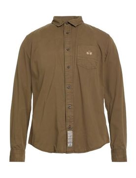 Hemd Herren Militärgrün S Herren