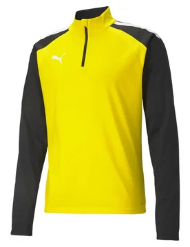 Sweatshirt 1/4 Reißverschluss teamLIGA - Jaune - male - Size: 3XL - Puma - FashionsVida