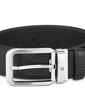 Cinturón de hombre de piel color - Montblanc - FashionsVida