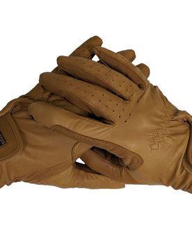 Reithandschuhe LEATHER - tan 8