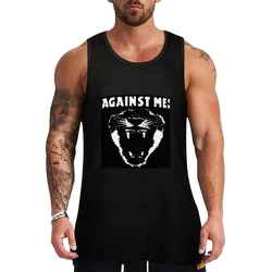 Against me! skate punk rock against me!against me!| Perfect Gift Tank Top Running Tank Top Sleeveless Moisture Wicking Shirt