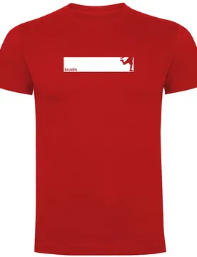 T-shirt à Manches Courtes Football Frame Red S - Kruskis - FashionsVida