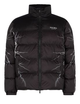 Piumino Uomo Puffy Jacket Black/grey