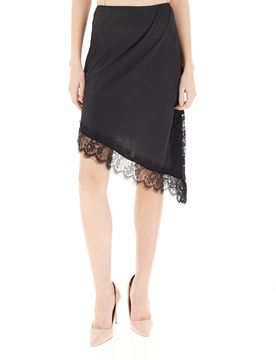 RINASCIMENTO Gonna in pizzo NERO S