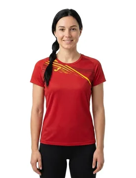 Maglietta A Maniche Corte Elite X Red L - Joma - FashionsVida