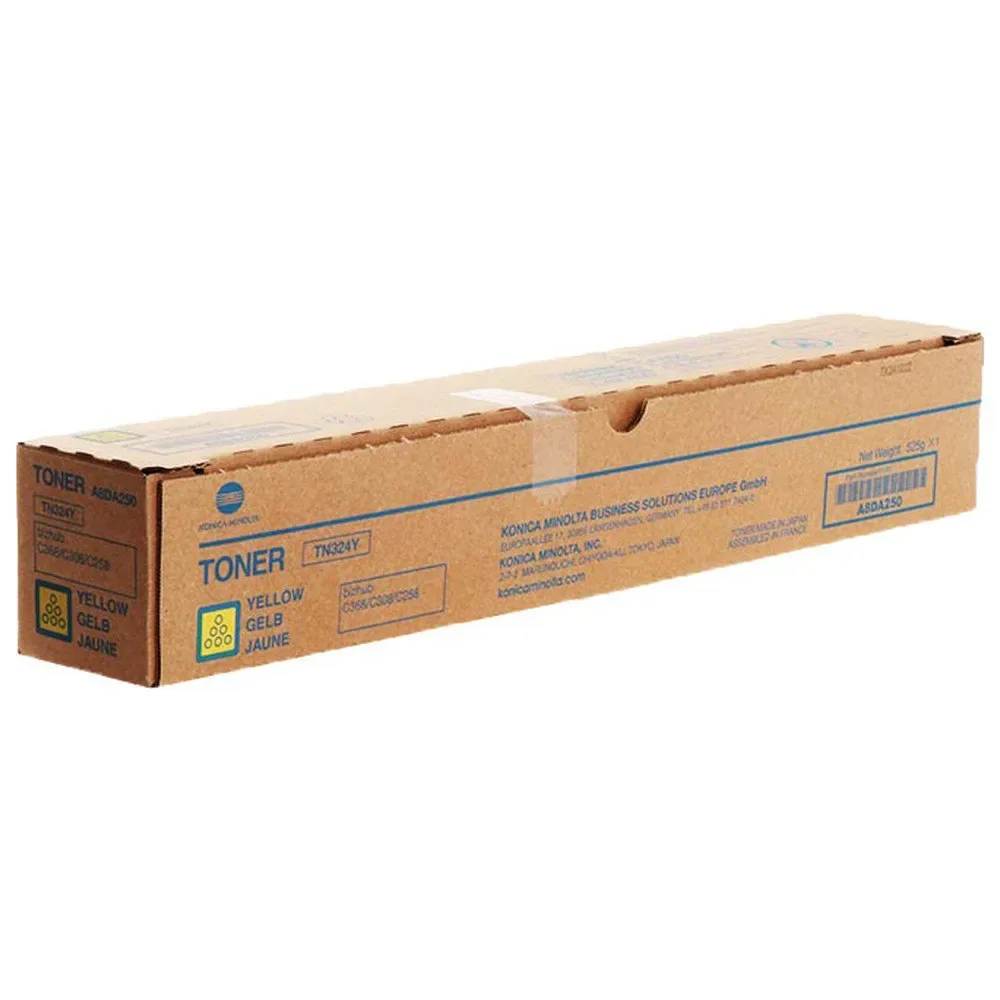 Toner Tn-324y A8da250 Yellow One Size unisex - Konica Minolta - FashionsVida