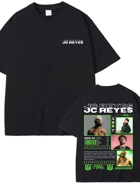 Hot Sale Rapper Jc Reyes Tour 2025 Graphic Print T-shirt Men's Hip Hop Fashion Short Sleeve T-shirts Men Retro Oversized T Shirt - Aliexpress - FashionsVida