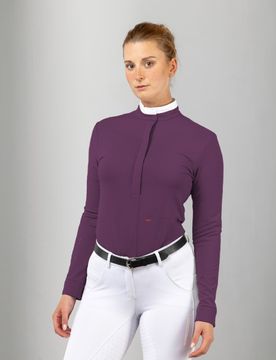 Damen Turniershirt lightweight COMPETITION aubergine M