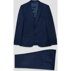 Traje de hombre half canvas slim fit ojo de perdiz