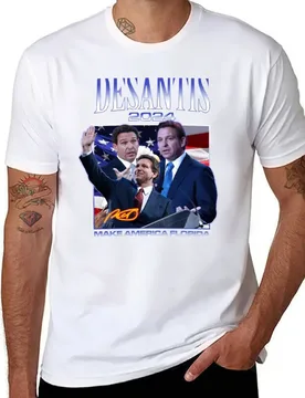 Ron DeSantis 2024 DeSantisland Make America Florida T-Shirt man t shirts for men t shirts for man pack cotton T-Shirt - Aliexpress - FashionsVida