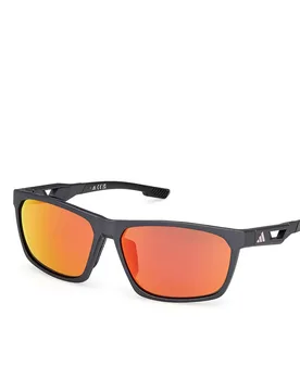 Sport Occhiali Da Sole Sp0101 Matte Black / Roviex Mirror One Size - Adidas - FashionsVida