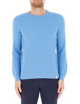 Maglia in cotone AZZURRO M