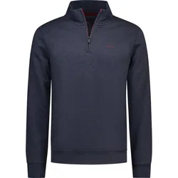 Felpa Con Mezza Zip 26gn31 Oxford Navy Melange 2XL
