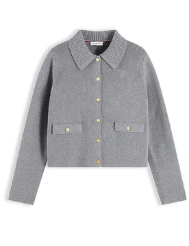 Tommy Hilfiger Cárdigan gris M - Tommy hilfiger - FashionsVida