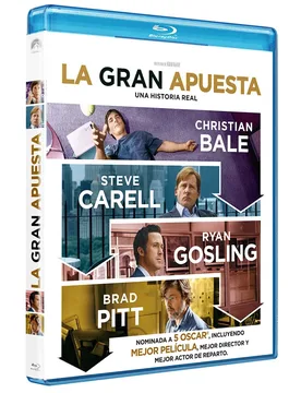 Blu-ray La Gran Apuesta Multicolor One Size unisex - Paramount - FashionsVida