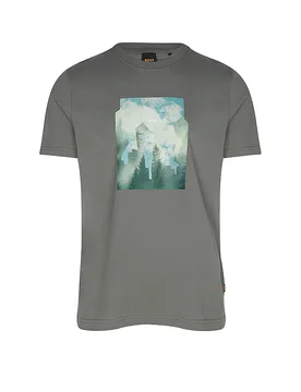 Boss T-Shirt TE_COVER olive XL - BOSS - FashionsVida