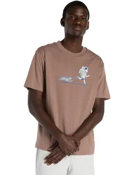 T-shirt à Manches Courtes Newbie Chase Earth Shadow XL