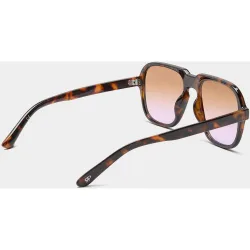 Gafas de sol de mujer con protección uv y forma redonda