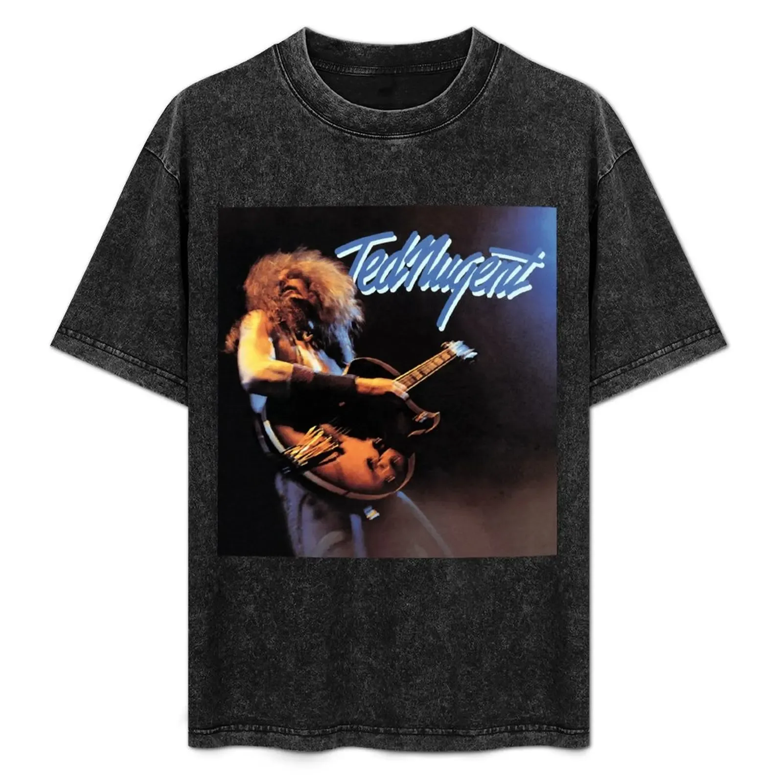 Ted Nugent Classic T-Shirt Basic Short Sleeve Cotton Blend T-Shirt - Aliexpress - FashionsVida