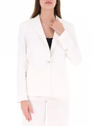 Pinko Blazer misto lino PANNA 46