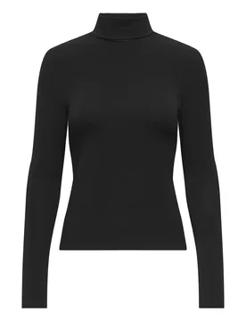 ONLGLAMOUR L/ ROLL-NECK TOP JR NO female - S - FashionsVida