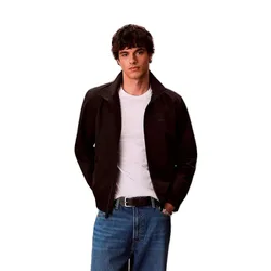 Giacca Stand Collar Windbreaker Black L