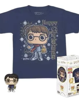 Porte-clés T-shirt à Manches Courtes Pocket Harry Potter Holiday Harry Multicolor L unisex - Funko - FashionsVida