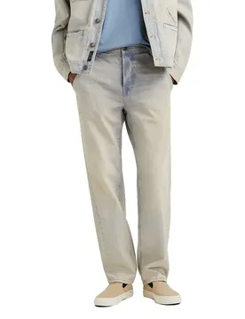 Jean Helix Loose Tapered Fit Denim Tint Grey 36