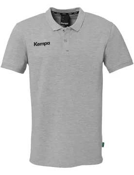 Prime Short Sleeve Polo Dark Grey 2XL - Kempa - FashionsVida