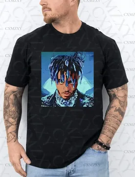 Vintage Casual Cotton Juice WRLD T Shirt Men Women Retro Design High Quality Tee Rapper Men T-shirt Unisex Top Tees Ins Y2k - Aliexpress - FashionsVida