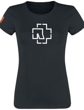 T-Shirt - Logo Glow - S bis XXL - für Damen - Größe M - schwarz - Lizenziertes Merchandise! - Frauen - female
