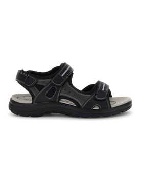 Sandali grigi con strappi in velcro CN15 42