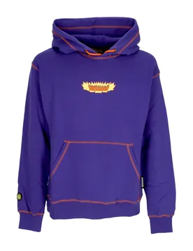 Felpa Cappuccio Uomo Vampire Hoodie Purple - MUSHROOM - FashionsVida