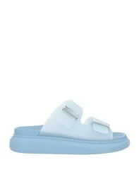 Sandalias Mujer Azul celeste 35.5 Mujer