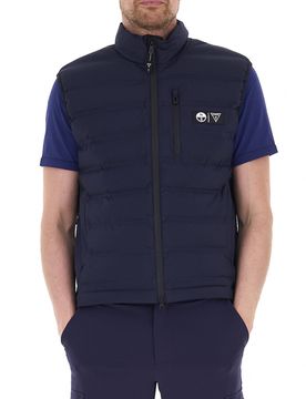 Piumino smanicato BLU NAVY L