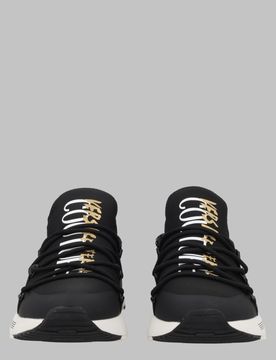 Men's Versatile Sneakers in Stretch-Poly Blend