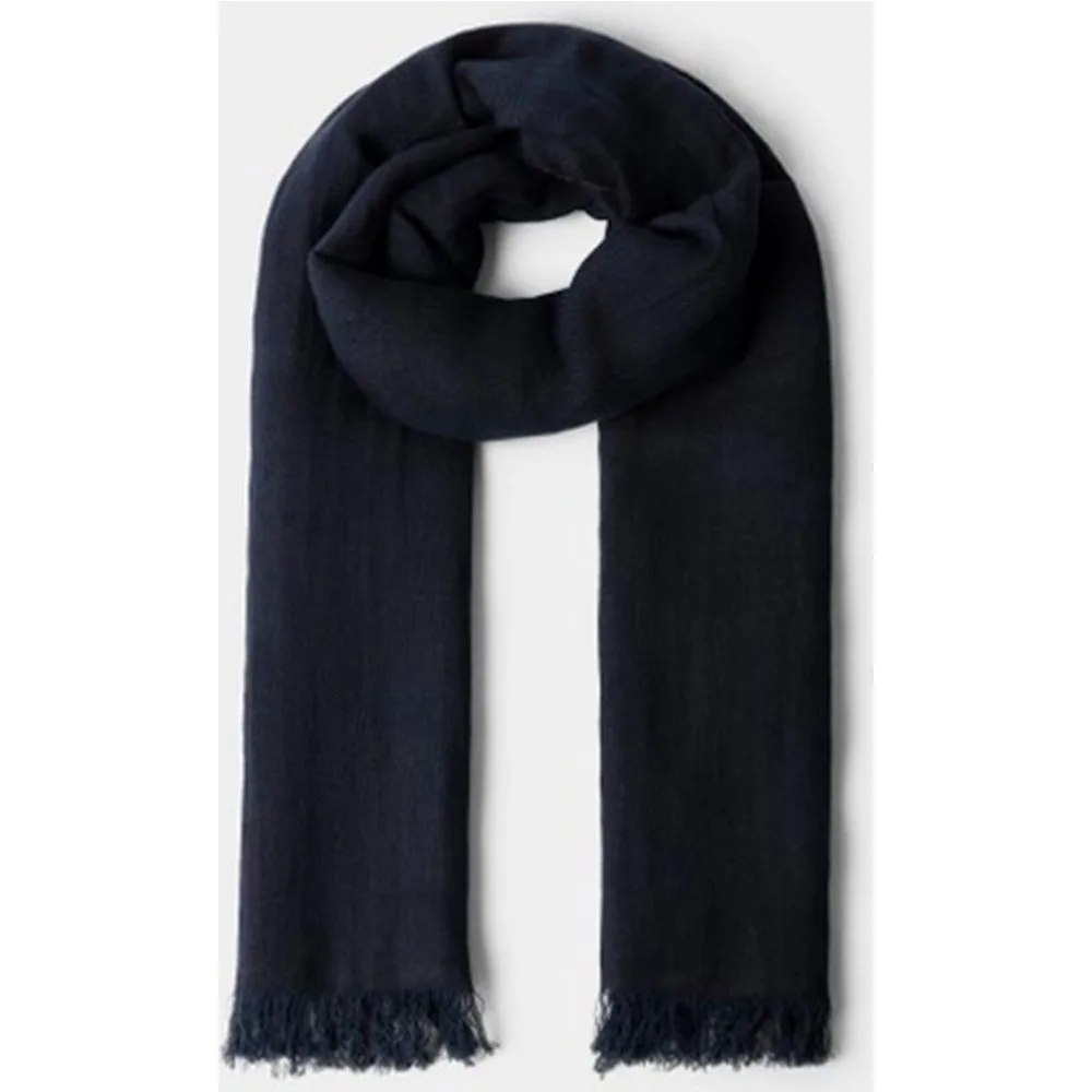 Bufanda de hombre de algodón y lino - Hackett - FashionsVida