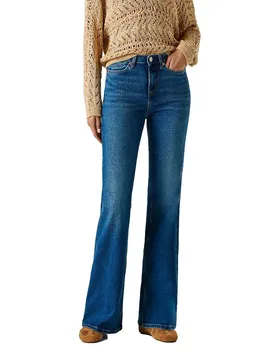 Jeans A Vita Alta Willa Pl2050805ad Flare Fit Denim 26