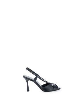 Sandali con tacco NERO 40