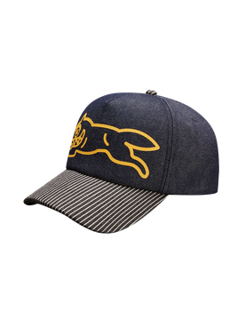 Denim Running Dog Trucker Cap